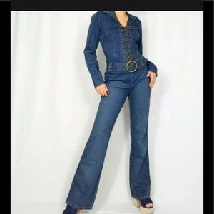 NWT Sunshine Apparel Denim Jumpsuits